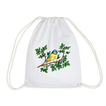 Oiseau de sikorka - Sac de sport léger - blanc - Devant