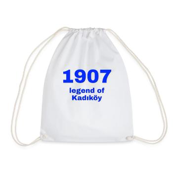 Kadıköy - Drawstring Bag - white - Front