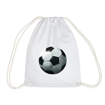 Soccer - Drawstring Bag - white - Front