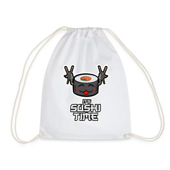 C'est l'heure de Shushi - Sac de sport léger - blanc - Devant