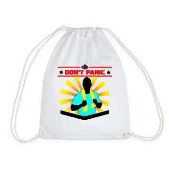 Don't forget Towel Day on May 25th! - Drawstring Bag - white - Front