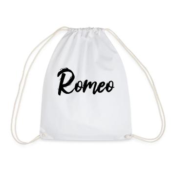 Romeo partner look Romeo and Juliet - Drawstring Bag - white - Front