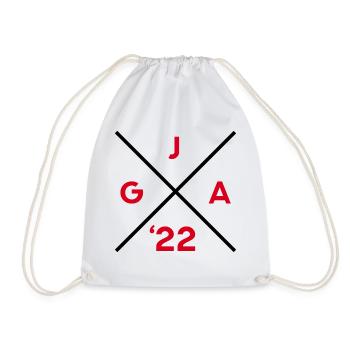 JGA 2022 - Junggesellenabschied Hochzeit Bräutigam - Turnbeutel - Weiß - Vorne