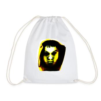 Hoody head: Gold - Turnbeutel - Weiß - Vorne