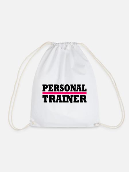 Personal trainer - Turnbeutel - Weiß