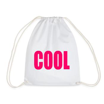 Cool - Turnbeutel - Weiß - Vorne