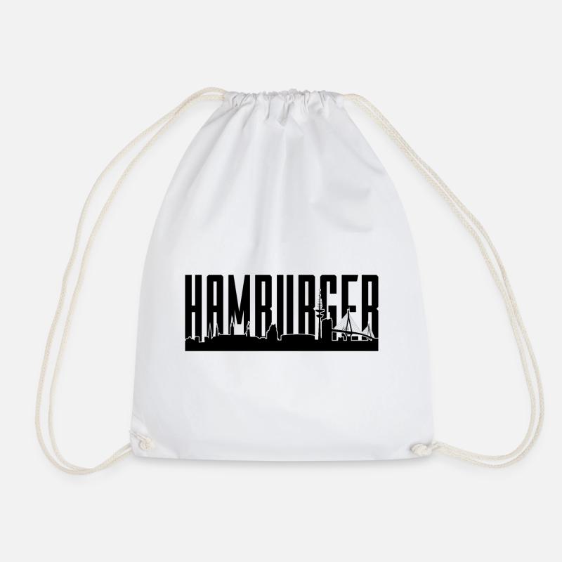 HAMBURGER HAMBURG - Turnbeutel - Weiß