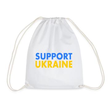 Support ukraine - Turnbeutel - Weiß - Vorne