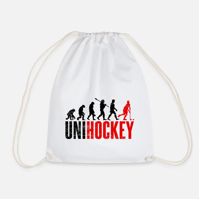 Unihockey - Turnbeutel - Weiß
