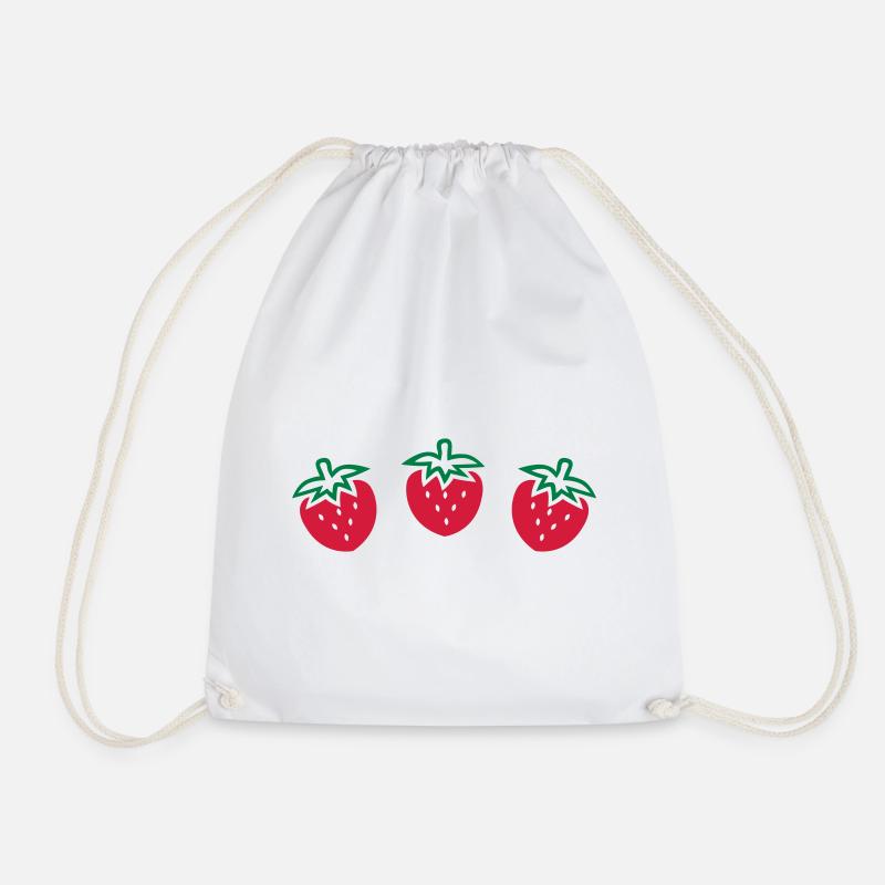 Fraise - Sac de sport léger - blanc
