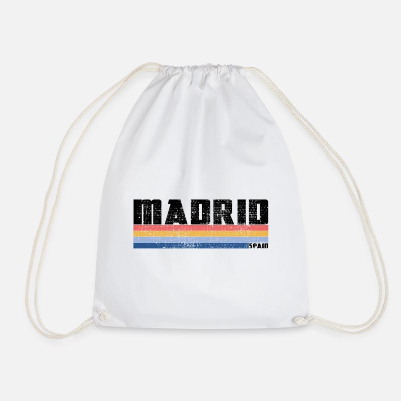 MADRID SHIRT - Turnbeutel - Weiß