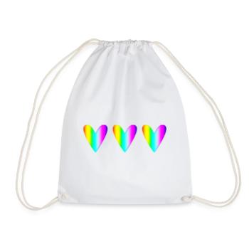 MAMAN. FÊTE DES MÈRES. BONNE FÊTE MAMAN. JE T'AIME - Sac de sport léger - blanc - Devant