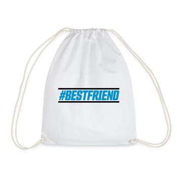 #MEILLEUR AMI - Sac de sport léger - blanc - Devant