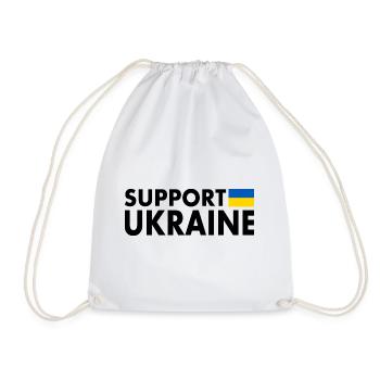Support ukraine - Turnbeutel - Weiß - Vorne