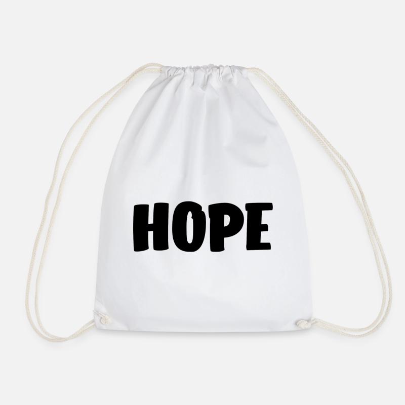 Hope - Turnbeutel - Weiß