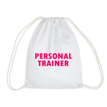 Personal trainer - Turnbeutel - Weiß - Vorne