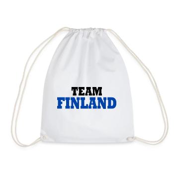 Finnland - Turnbeutel - Weiß - Vorne