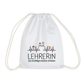 Lehrerin aus unzähligen kleinen Gründen - Turnbeutel - Weiß - Vorne
