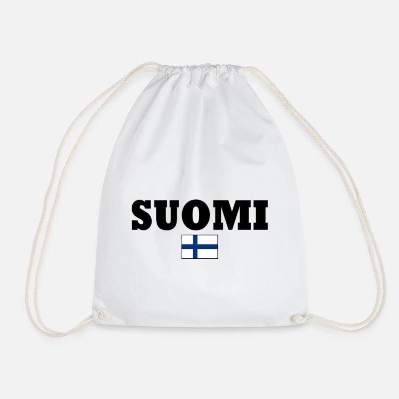 Suomi - Turnbeutel - Weiß