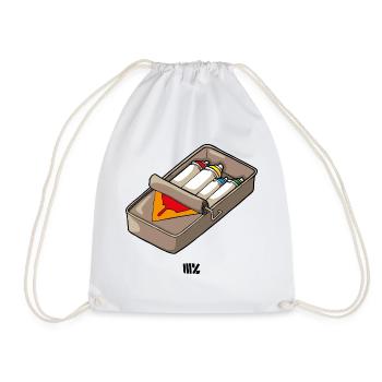 Spray cans preserve - Drawstring Bag - white - Front