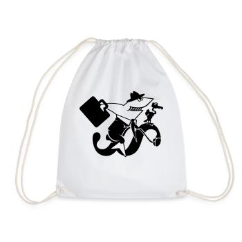 Paragraphe / Avocat Paragraphe (e 1c) - Sac de sport léger - blanc - Devant