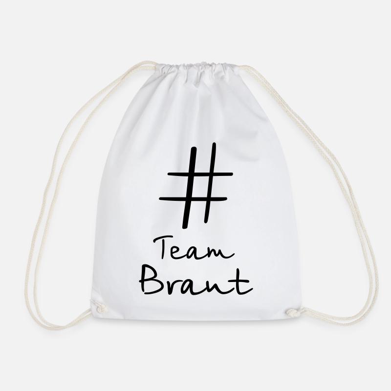#Team Braut Junggesellenabschied Freundin Crew - Turnbeutel - Weiß