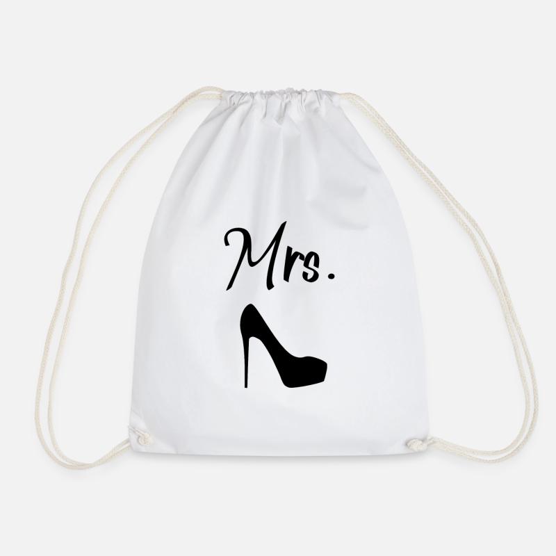 Mme Wedding - Sac de sport léger - blanc