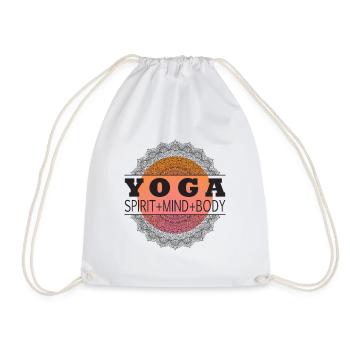 Yoga Spirit - Sac de sport léger - blanc - Devant