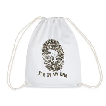Vélo it s in my DNA - Sac de sport léger - blanc - Devant