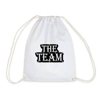 The Team - Drawstring Bag - white - Front