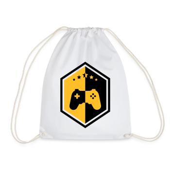 Gamer / Gaming - Sac de sport léger - blanc - Devant