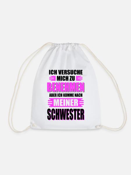 SCHWESTER - Turnbeutel - Weiß
