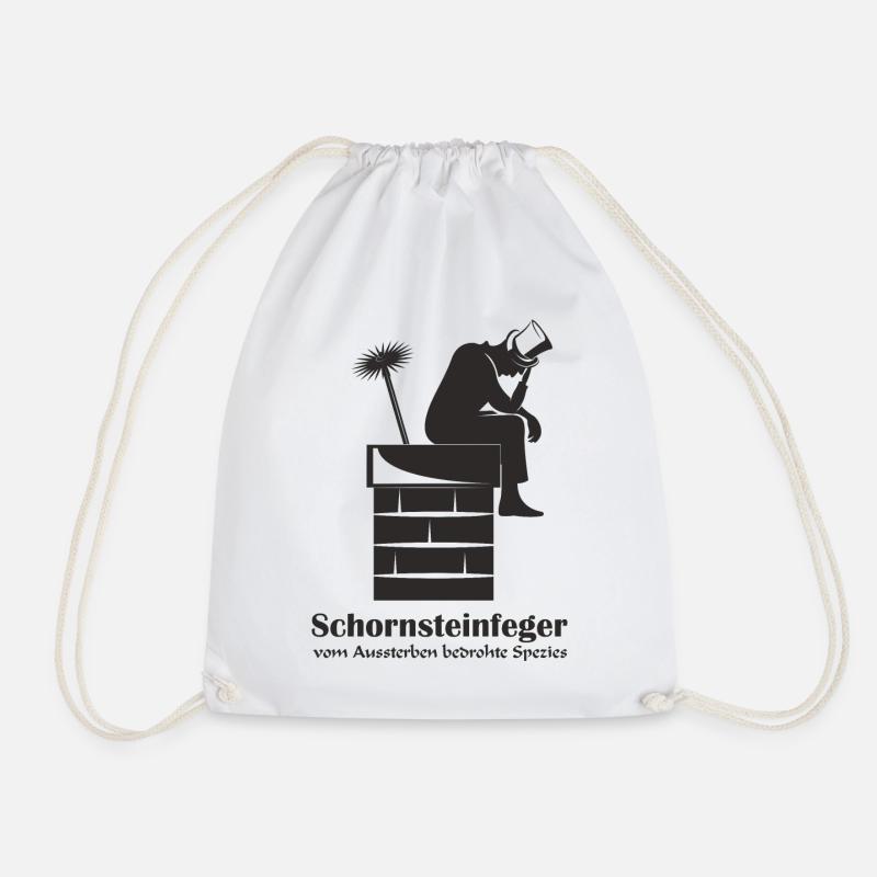 Ramonage sur ramoneur ramoneur - Sac de sport léger - blanc