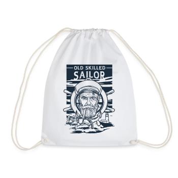 Vieux marin expérimenté Classic Maritime - Sac de sport léger - blanc - Devant