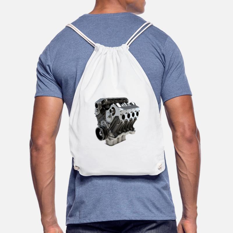 Engine Engine Graphics Drawstring Bag