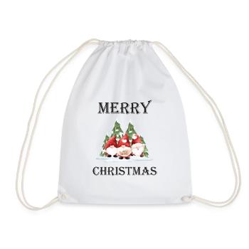 Joyeux Noël Gnome - Sac de sport léger - blanc - Devant