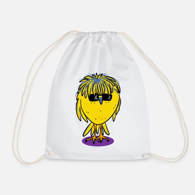Oiseau « B » - Sac de sport léger - blanc