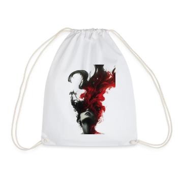Fog in the head - Drawstring Bag - white - Front