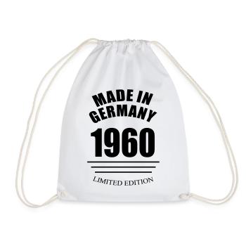 MADE IN GERMANY 1960 limited edition - Turnbeutel - Weiß - Vorne