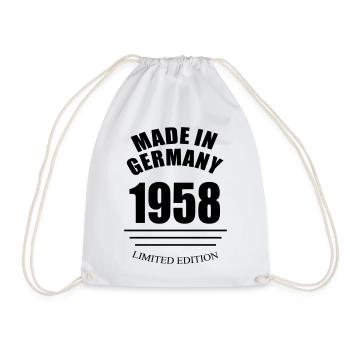 Made in Germany 1958 Limited Edition - Drawstring Bag - white - Front
