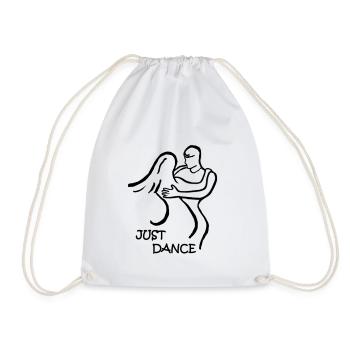ZOUK-TANZ-GESCHENK JUST DANCE - Turnbeutel - Weiß - Vorne