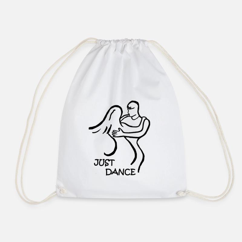 ZOUK-TANZ-GESCHENK JUST DANCE - Turnbeutel - Weiß