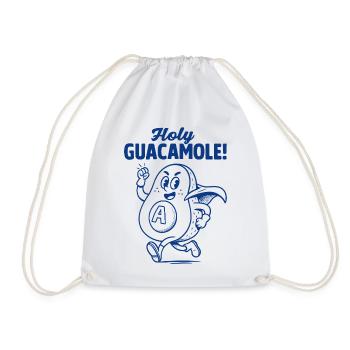 Mascotte de l’avocat Holy Guacamole - Sac de sport léger - blanc - Devant