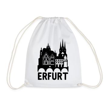 Erfurt Relief Silhouette - Sac de sport léger - blanc - Devant