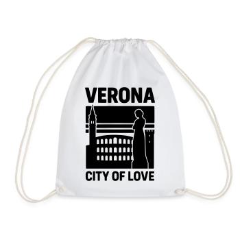 Vérone - Sac de sport léger - blanc - Devant