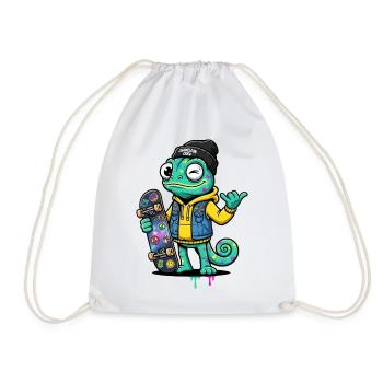 Jeu de couleur Chameleon Skate Crew - Sac de sport léger - blanc - Devant