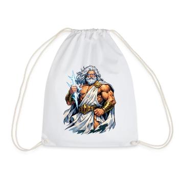 Zeus Guerrier - Sac de sport léger - blanc - Devant