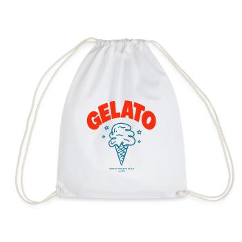 Gelato Italia - Turnbeutel - Weiß - Vorne