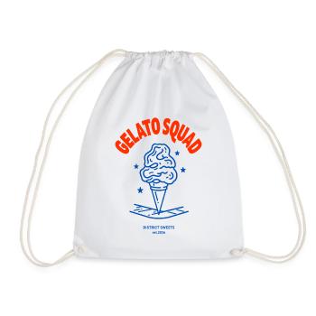 Gelato Squad - Drawstring Bag - white - Front