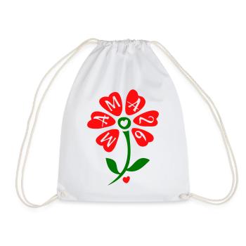 Maman 2026 - Sac de sport léger - blanc - Devant